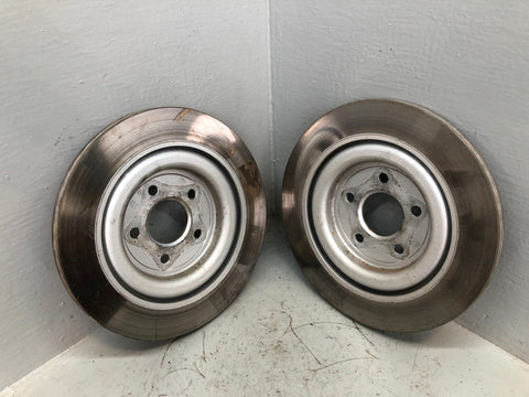 Jaguar XF Brake Discs Pair of Rear Standard X250 2007 to 2015 L24036