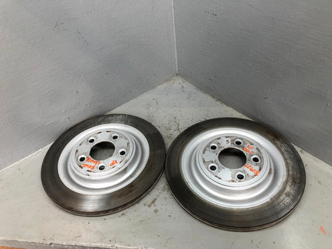Jaguar XF Brake Discs Pair of Rear Standard X250 2007 to 2015 L24036
