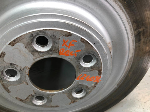 Jaguar XF Brake Discs Pair of Rear Standard X250 2007 to 2015 L24036