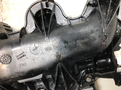 Freelander 2 Inlet / Intake Manifold 2.2 SD4 Non-Swirl Throttle Body Land Rover