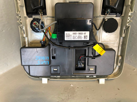 Range Rover L405 Interior Roof Lighting with Sunroof Blind Switch AW93-15K609-AF