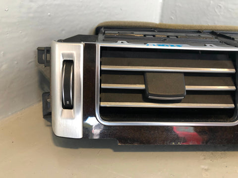 Range Rover L405 Dashboard Air Vents Centre CK52-01820-AD Burr Wood 2013 to 2017