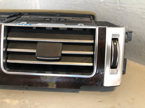 Range Rover L405 Dashboard Air Vents Centre CK52-01820-AD Burr Wood 2013 to 2017