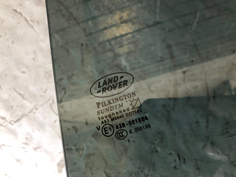 Discovery 4 Glass Rear Door Window Near Side Land Rover 2009 to 2016 K30095