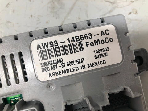 Range Rover L322 Heated Seat Control Module AW93-14B663-AC 2010 to 2013