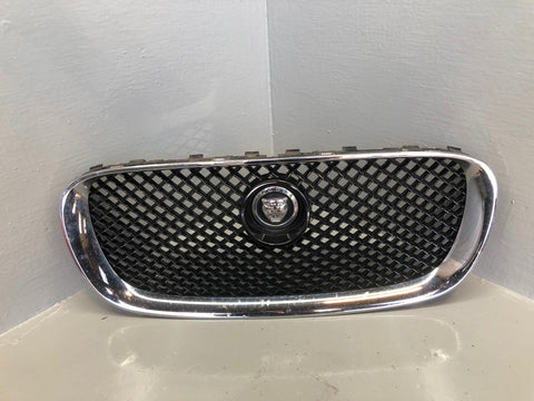 Jaguar XF Grille Front Bumper Main 8X23 018K28 AA X250 Chrome Mesh 2008 to 2011