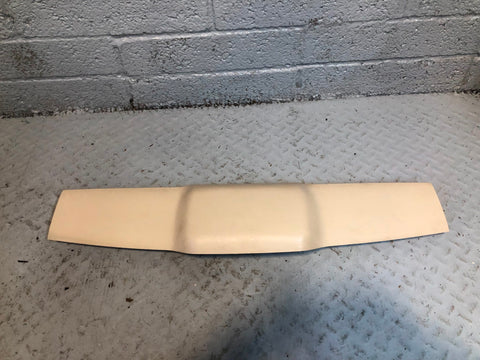 Range Rover L322 Interior Upper Tailgate Plastic Trim in Parchment 2002 to 2013