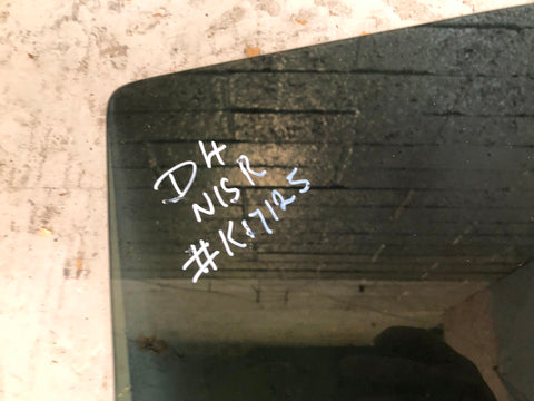 Discovery 4 Glass Rear Door Window Near Side Land Rover 2009 to 2016 Tinted