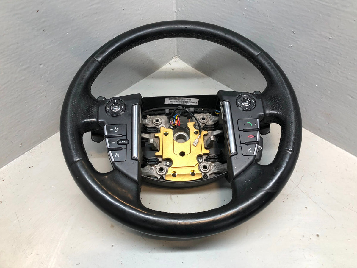 Range Rover Sport L320 Steering Wheel Leather Paddle Shift Multi Function L04115