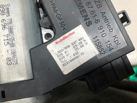 Range Rover L322 Electric Sunroof Motor 67 61 6 910 154 2002 to 2009