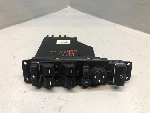 Range Rover L322 Window Switch Pack Off Side Front YUD000303PVA 2002 to 2010