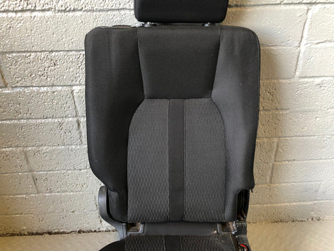 Discovery 4 Seats Cloth Manual x 5 in Black Land Rover 2009 to 2014 K30075