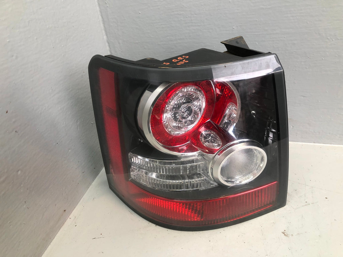 Range Rover Sport Rear Light Assembly LED Near Side L320 Black 2009 to 2013