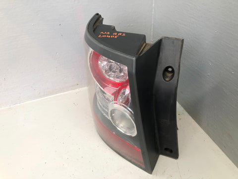 Range Rover Sport Rear Light Assembly LED Near Side L320 Black 2009 to 2013