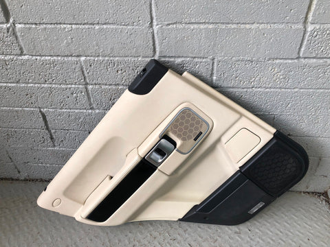 Range Rover L322 Door Cards x 4 with Ivory and Piano Black 2009 to 2013 R24026