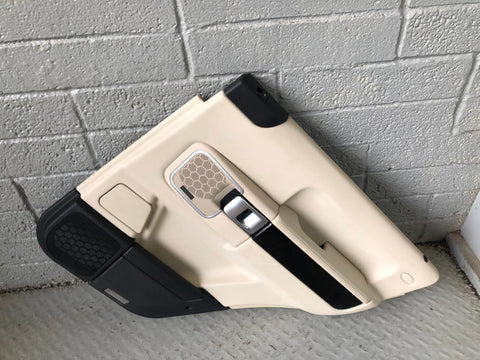 Range Rover L322 Door Cards x 4 with Ivory and Piano Black 2009 to 2013 R24026