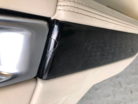 Range Rover L322 Door Cards x 4 with Ivory and Piano Black 2009 to 2013 R24026