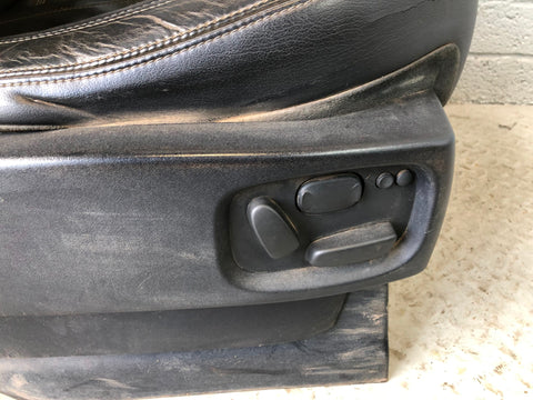 Discovery 4 Seats Leather Electric x 5 in Black Land Rover 2009 to 2014 K30095