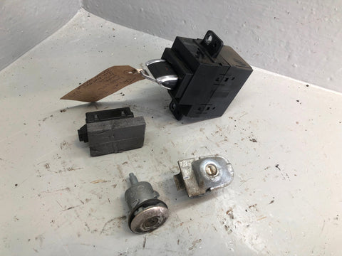 Jaguar XF Ignition Barrel with Key Door Lock Land Rover 2008 to 2015 L24036