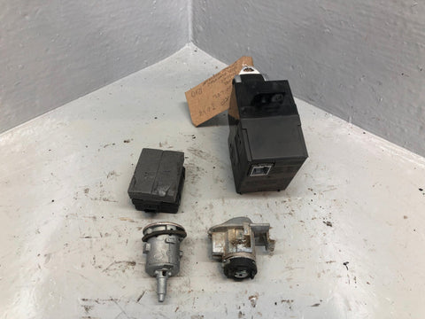 Jaguar XF Ignition Barrel with Key Door Lock Land Rover 2008 to 2015 L24036