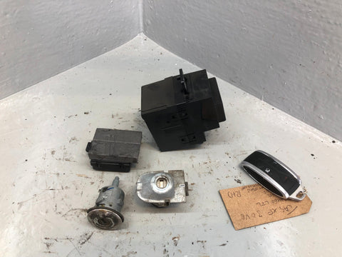 Jaguar XF Ignition Barrel with Key Door Lock Land Rover 2008 to 2015 L24036