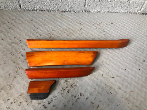 Range Rover L322 Trim Kit Dashboard Cherry Wood 8 Piece 2006 to 2009 R17075