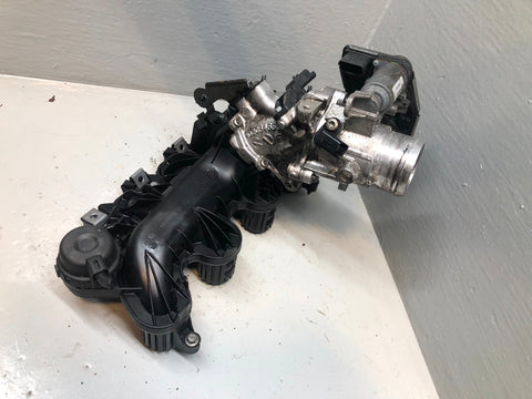 Freelander 2 Inlet Manifold with Swirl Flaps Throttle Body 2.2 TD4 Land Rover