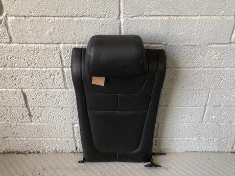 Jaguar XF Rear Seats Black Leather X250 Complete Assembly 2008 to 2015