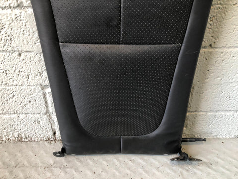 Jaguar XF Rear Seats Black Leather X250 Complete Assembly 2008 to 2015