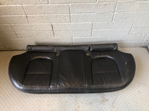 Jaguar XF Rear Seats Black Leather X250 Complete Assembly 2008 to 2015
