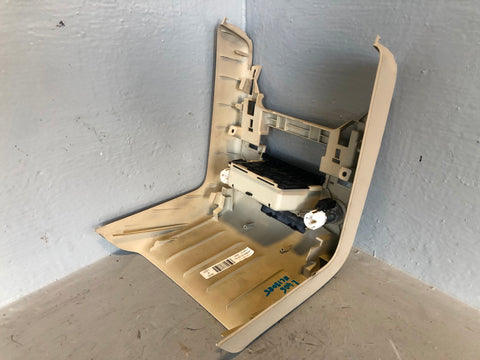 Range Rover L405 Trim Centre Console Lower End Cap in Almond 2013 to 2017