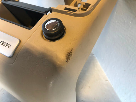 Range Rover L405 Trim Centre Console Lower End Cap in Almond 2013 to 2017
