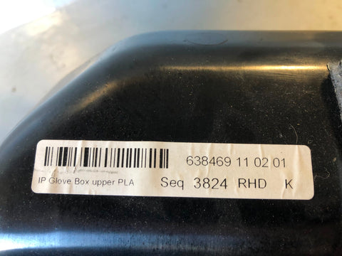 Range Rover L405 Glove Box Upper Dashboard in Almond 2013 to 2017 L18085