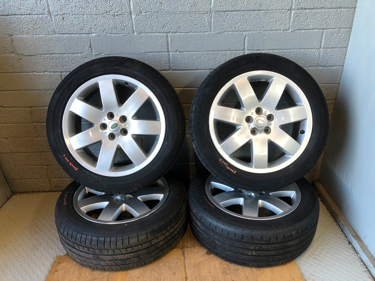 Range Rover L322 Alloy Wheels And Tyres x4 20" 255/50ZR20 2002 to 2013 R24036