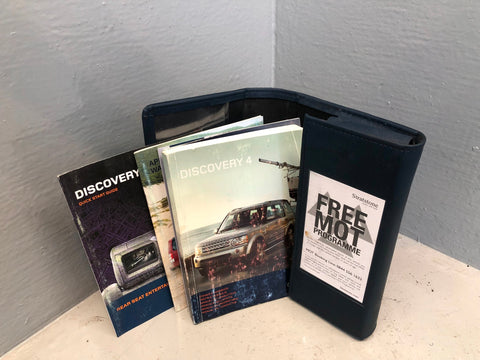 Discovery 4 Handbook User Manual in Wallet Land Rover 2009 to 2014 K17125