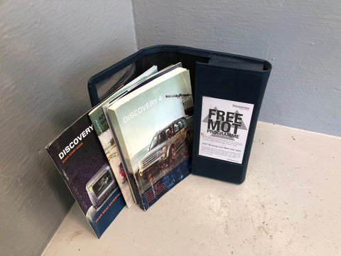 Discovery 4 Handbook User Manual in Wallet Land Rover 2009 to 2014 K17125