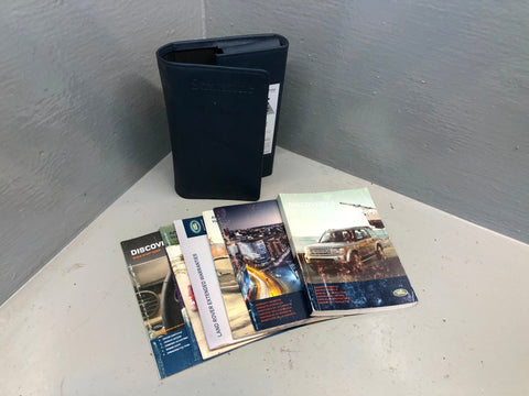Discovery 4 Handbook User Manual in Wallet Land Rover 2009 to 2014 K17125