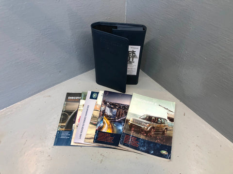 Discovery 4 Handbook User Manual in Wallet Land Rover 2009 to 2014 K17125