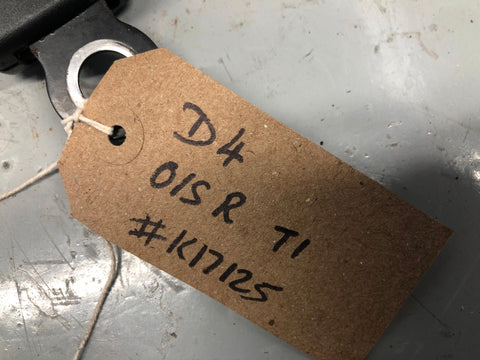 Discovery 4 Seat Belt Buckle Clasp Off Side Rear Land Rover 2009 to 2016 Type 1