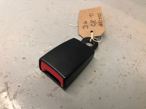 Discovery 4 Seat Belt Buckle Clasp Centre Rear Land Rover 2009 to 2016 Type 1