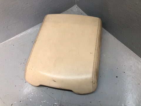 Range Rover L322 Centre Console Front Arm Rest Lid Parchment 2002 to 2006 L24036