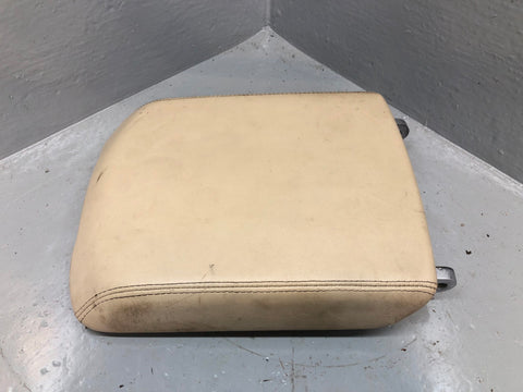 Range Rover L322 Centre Console Front Arm Rest Lid Parchment 2002 to 2006 L24036