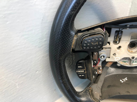 Discovery 2 Steering Wheel Land Rover Black Leather with Horn Buttons R18125