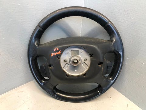 Discovery 2 Steering Wheel Land Rover Black Leather with Horn Buttons R18125