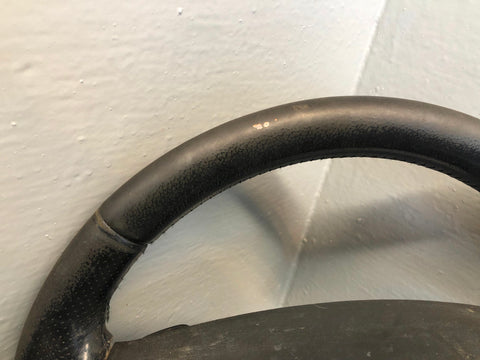 Discovery 2 Steering Wheel Land Rover Black Leather with Horn Buttons R18125