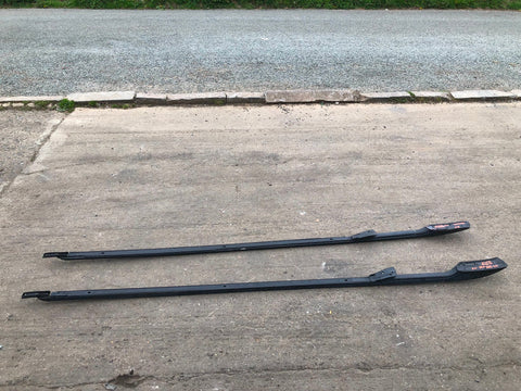 Discovery 3 Roof Rails Full Length Roof Bars in Black Land Rover 2004 to 2009