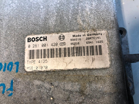 Freelander 1 Main Engine Control ECU MSB101070 2.0 Di Land Rover 1998 to 2001