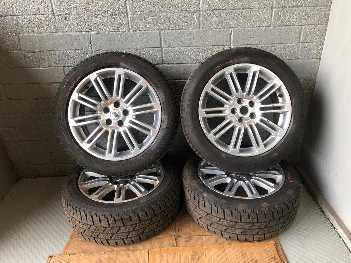 Discovery 4 Alloy Wheels and Tyres 255/50R20 Set of x 4 Land Rover D28046