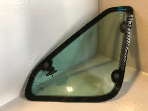 Freelander 1 Quarter Glass Window Off Side Rear Land Rover 3 Door 1998 to 2006