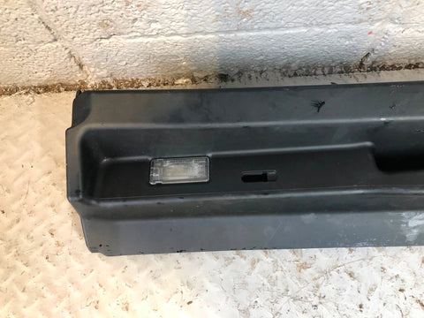Range Rover L322 Upper Tailgate Trim Black with Lights 8 264 016 2006 to 2009
